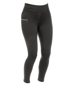 Legging d'équitation thermique à fond intégral grip Kassandra