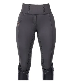 Legging d'équitation thermique à fond intégral grip Kassandra