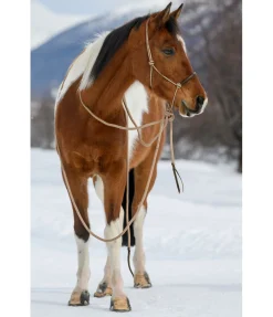 Licol à noeuds avec rênes Mecate Merano