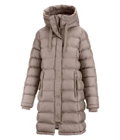 Manteau d'équitation matelassé à capuche Minou