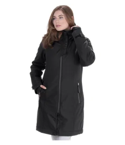 Manteau d'équitation softshell à capuche Aurelie