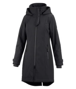 Manteau d'équitation softshell à capuche Aurelie