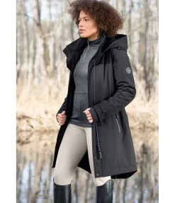 Manteau d'équitation softshell à capuche Aurelie