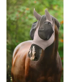 Masque anti-mouches avec fermeture à glissière et protège-naseaux Stretch Comfort