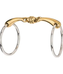 Mors à anneaux double brisure Anatomical Roll épaisseur 16 mm