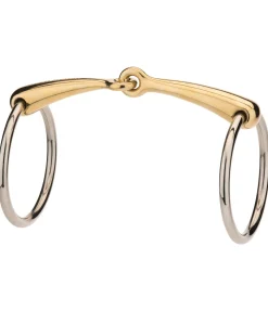 Mors à anneaux simple brisure épaisseur 16 mm