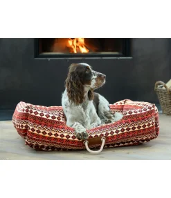 Panier pour chien en toile canvas Honey