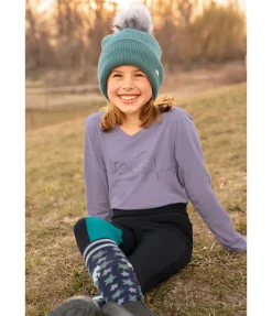 Pantalon d'équitation à basanes enfant Janis