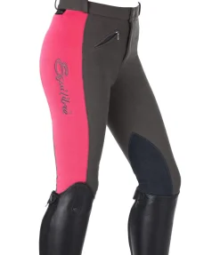 Pantalon d'équitation à basanes enfant Cora