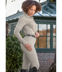 Pantalon d'équitation à fond intégral grip Alexandra