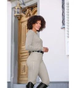 Pantalon d'équitation à fond intégral grip Alexandra