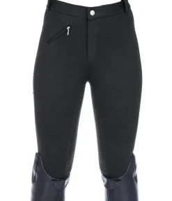 Pantalon d'équitation à fond intégral grip enfant Merle