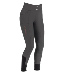Pantalon d'équitation à fond intégral grip Femke
