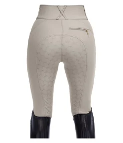 Pantalon d'équitation à fond intégral grip Femke