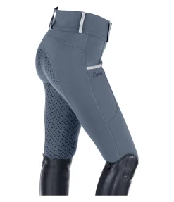 Pantalon d'équitation à fond intégral grip enfant Amira