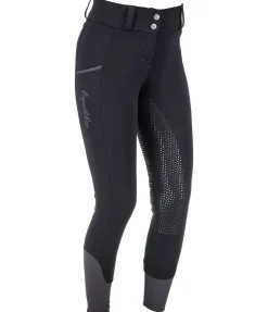 Pantalon d'équitation à fond intégral thermique grip Enny