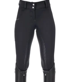 Pantalon d'équitation à fond intégral thermique grip Enny