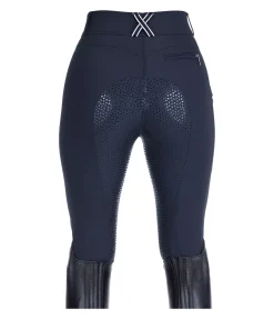Pantalon d'équitation à fond intégral grip Alexandra