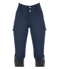 Pantalon d'équitation cargo à fond intégral Carla