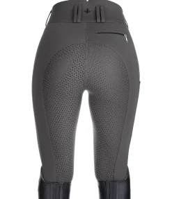 Pantalon d'équitation confort taille haute à fond intégral grip Juliane