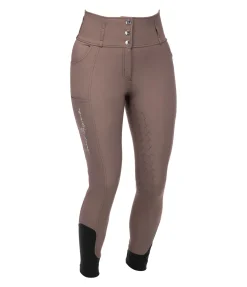 Pantalon d'équitation confort taille haute à fond intégral grip Tabea