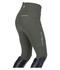 Pantalon d'équitation confort taille haute à fond intégral grip Tabea