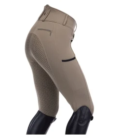 Pantalon d'équitation confort taille haute à fond intégral grip Juliane