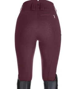 Pantalon d'équitation confort taille haute à fond intégral grip Juliane