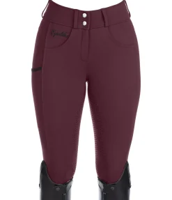 Pantalon d'équitation confort taille haute à fond intégral grip Juliane