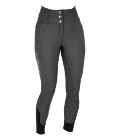 Pantalon d'équitation confort taille haute à fond intégral grip Tabea