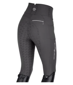 Pantalon d'équitation confort taille haute à fond intégral grip Tabea