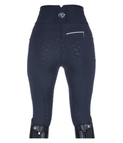 Pantalon d'équitation confort taille haute à fond intégral grip Tabea