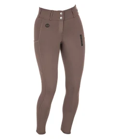 Pantalon d'équitation d'été hybride à fond intégral grip Samira-Mesh