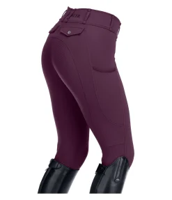 Pantalon d'équitation d'été hybride à fond intégral grip Samira-Mesh
