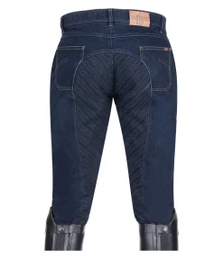 Pantalon d'équitation en jean grip homme Henry