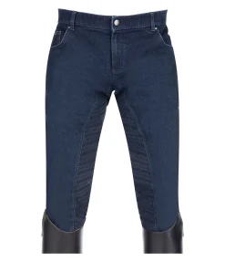 Pantalon d'équitation en jean grip homme Henry