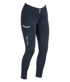 Pantalon d'équitation hybride à fond intégral grip Functional-Basic