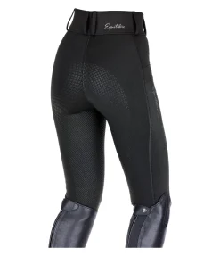 Pantalon d'équitation hybride à fond intégral grip enfant Ilva
