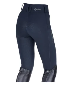 Pantalon d'équitation hybride à fond intégral grip enfant Ilva