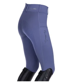Pantalon d'équitation hybride à fond intégral grip enfant Ilva
