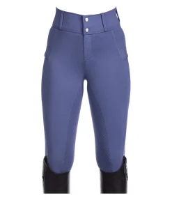 Pantalon d'équitation hybride à fond intégral grip enfant Ilva