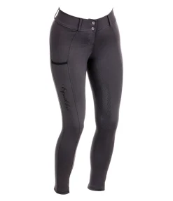 Pantalon d'équitation hybride à fond intégral grip Functional-Basic