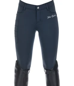 Pantalon d'équitation hybride à fond intégral Grip enfant Biese
