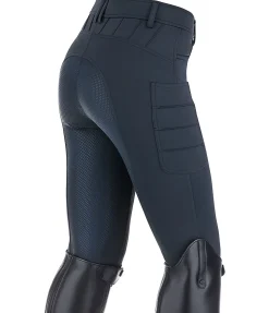 Pantalon d'équitation hybride à fond intégral Grip enfant Biese