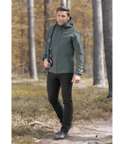 Pantalon d'équitation jodhpur en jean avec fond intégral grip homme Owen