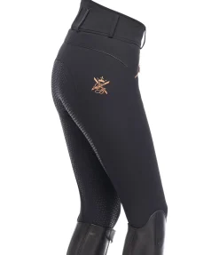Pantalon d'équitation taille haute à fond intégral Grip Catherine