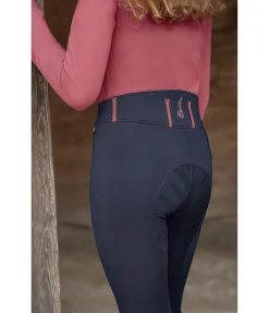 Pantalon d'équitation taille haute à fond intégral enfant Olwen