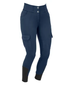 Pantalon d'équitation thermique hybride à fond intégral grip Madeleine