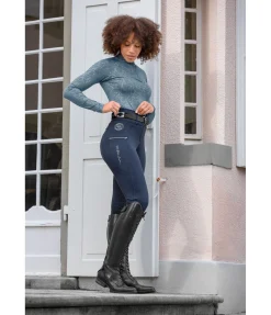 Pantalon d'équitation thermique hybride à fond intégral grip Cheyenne