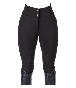 Pantalon d'équitation thermique à fond intégral grip Jessica